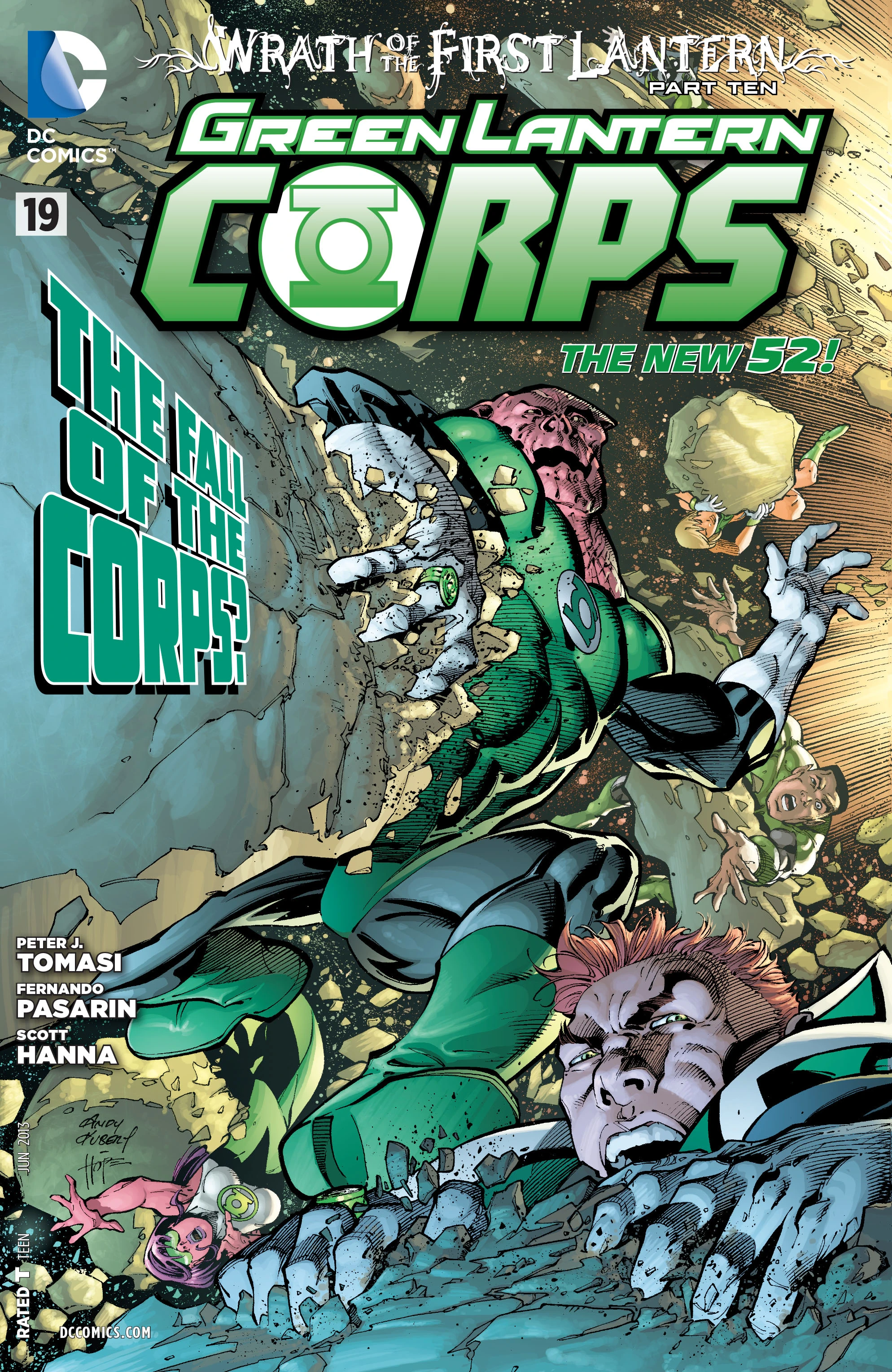 Green Lantern Corps #19 (DC, 2013 — Cover A) cover